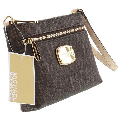 michael kors jet set large wristlet|jet set leather wristlet.